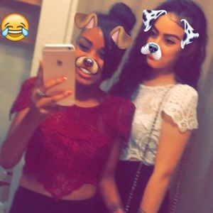 White Crochet Crop Top